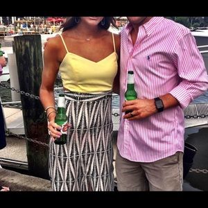 Beautiful maxi with lace cut out back